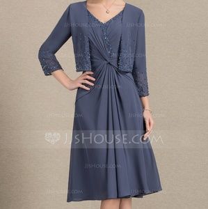 Formal dress with jacket